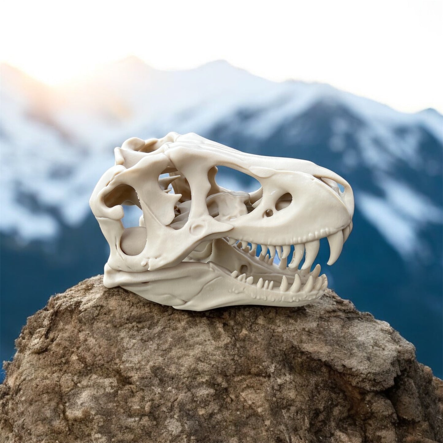 3D Printed T-Rex skull