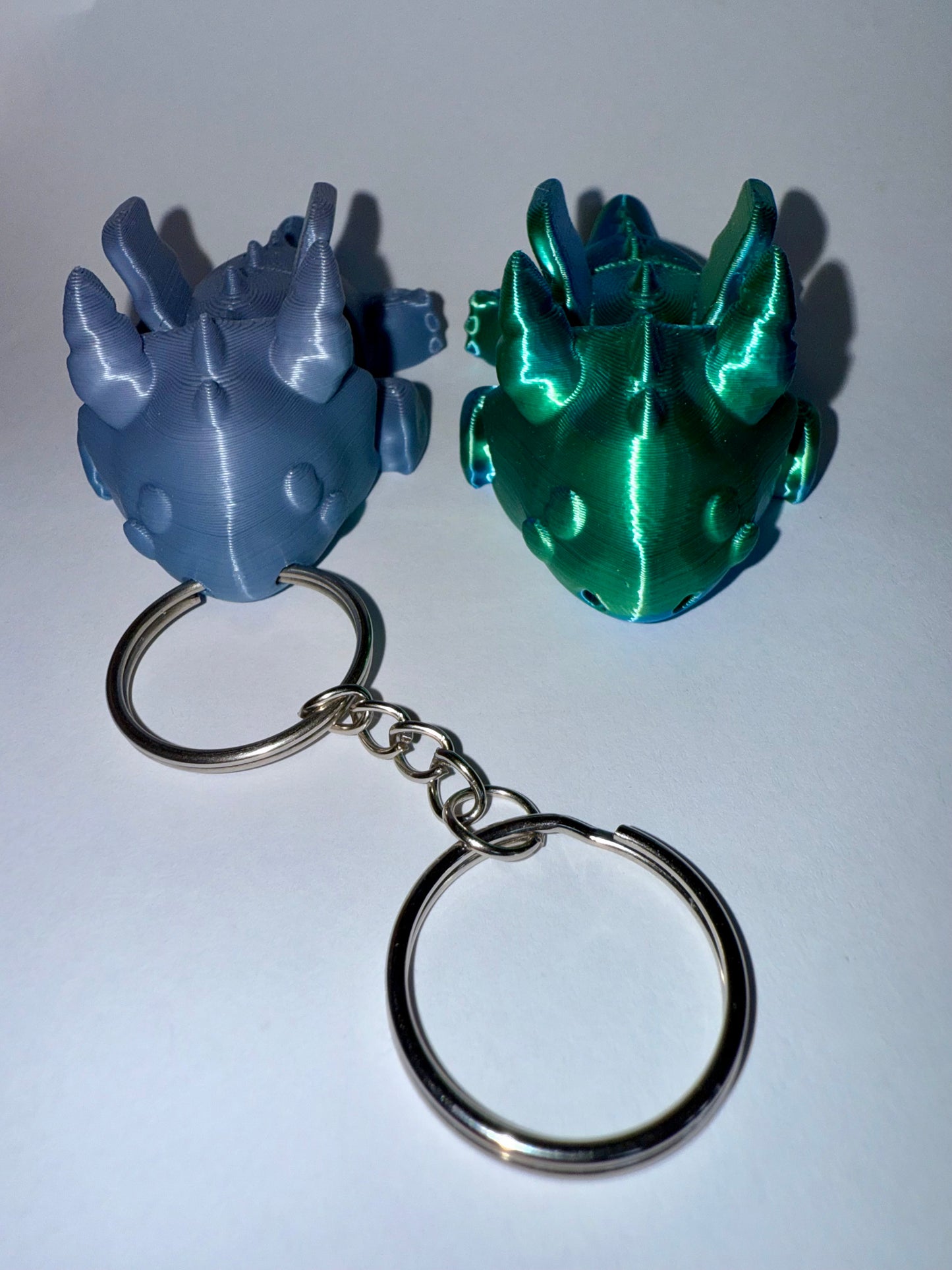 3D Printed Cute Dragon (Keyring Optional)