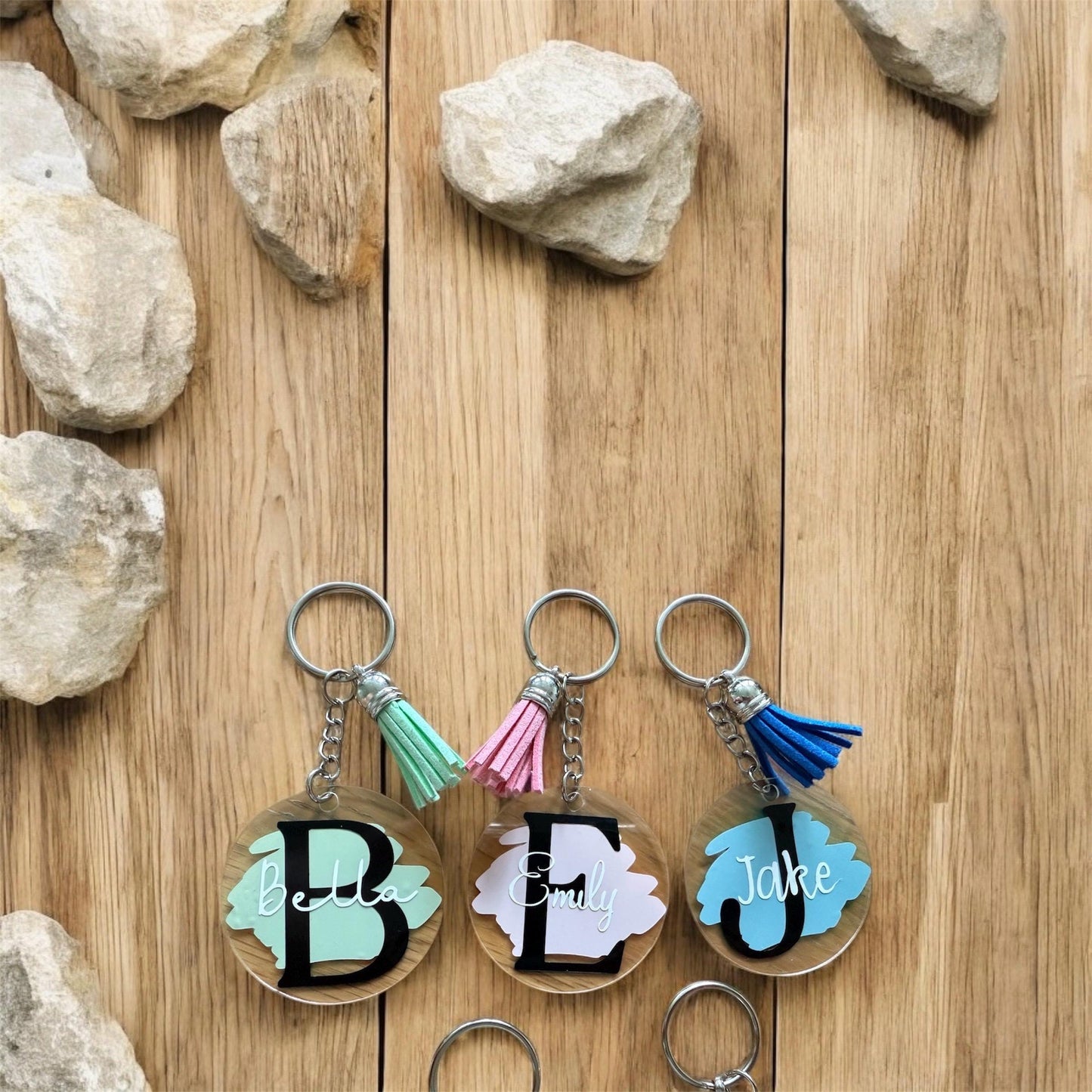 Personalised Named Keyring
