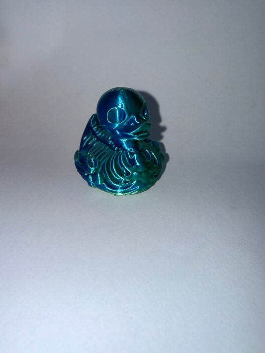 3D Printed Skeleton Duck