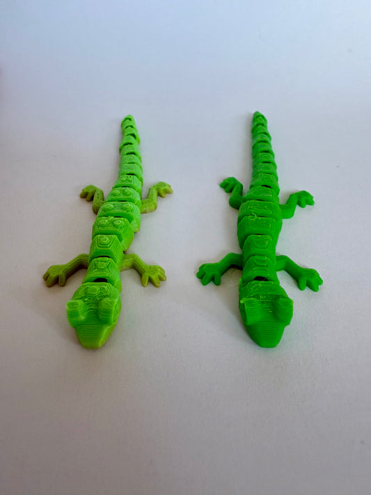3D Printed Flexi Teenie Weenie Lizards