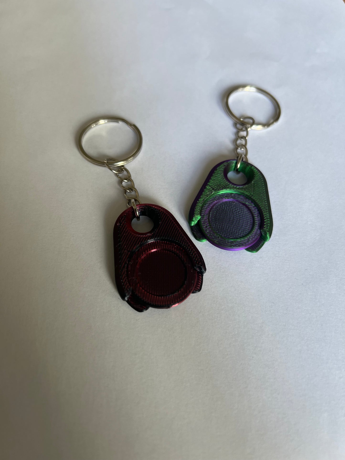 3D Printed Trolley Token And Holder