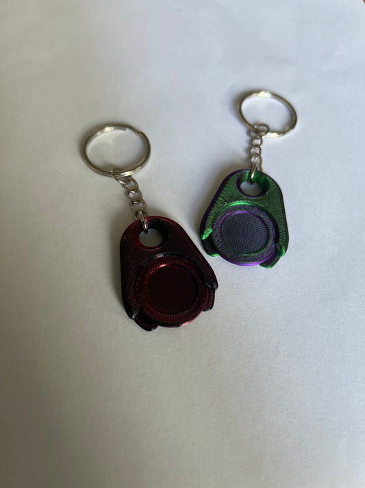 3D Printed Trolley Token And Holder