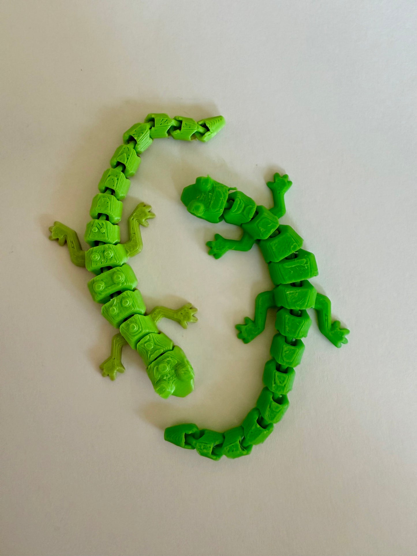 3D Printed Flexi Teenie Weenie Lizards