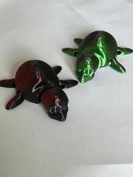 3D Printed Articulated Turtle