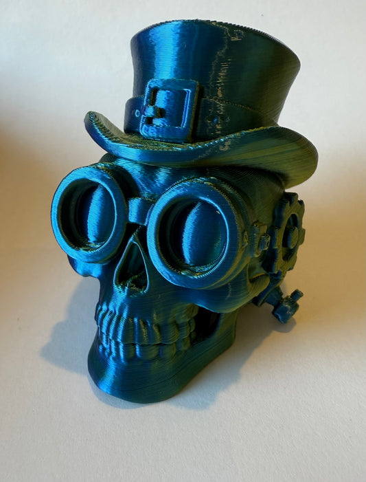 3D Printed Steam Punk Skull