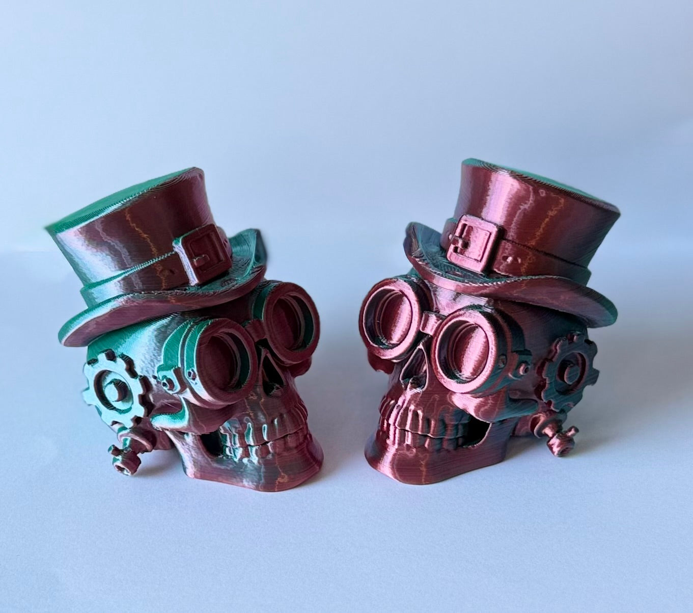 3D Printed Steam Punk Skull