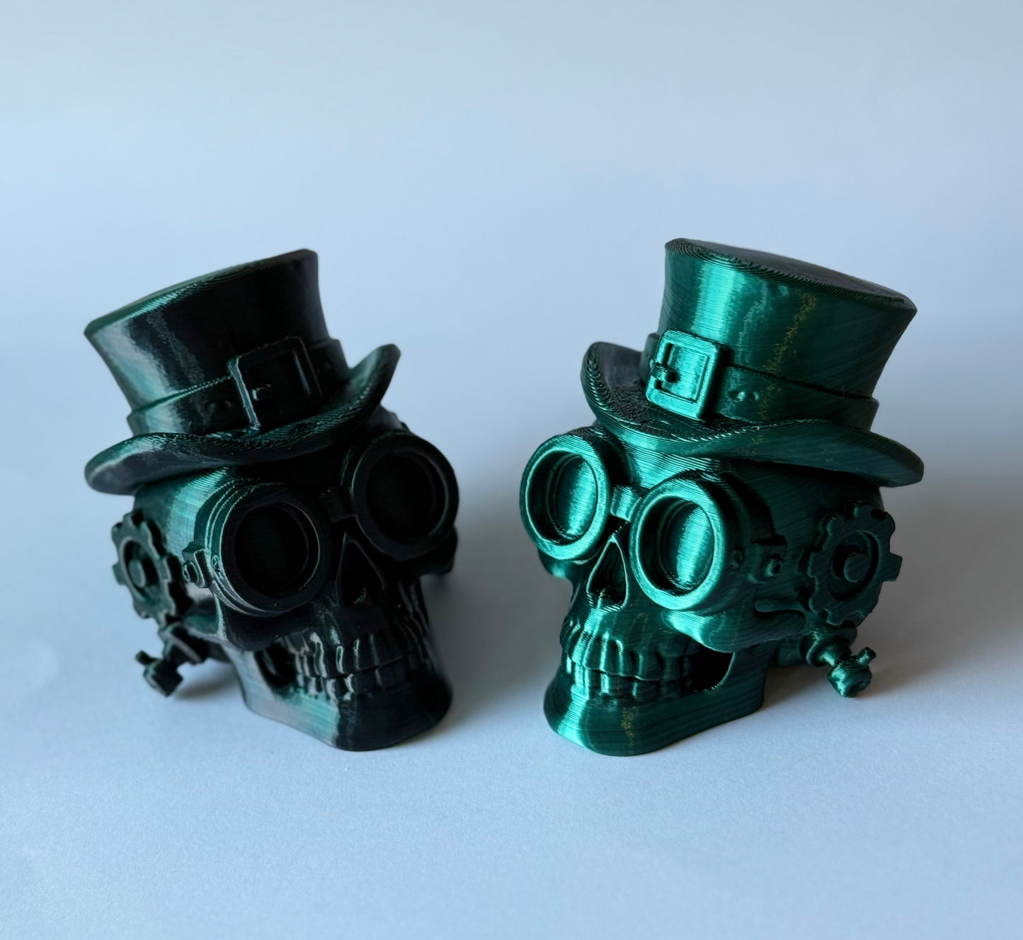 3D Printed Steam Punk Skull