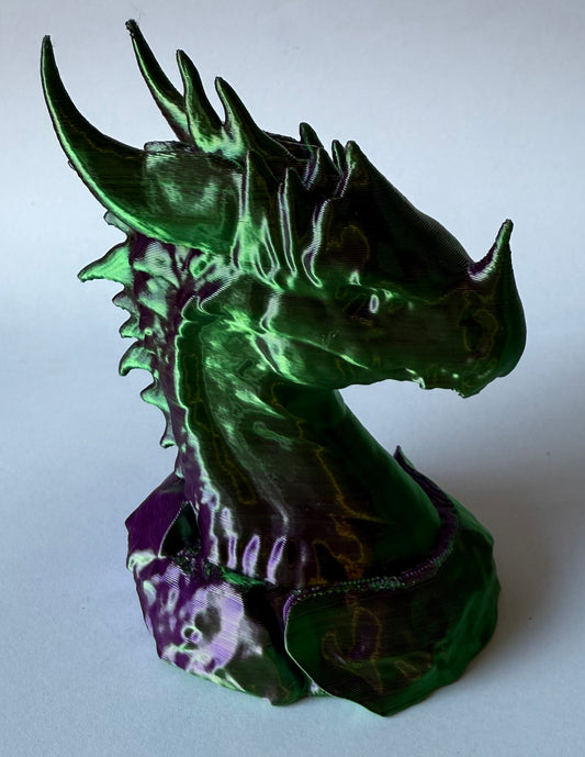 3D Printed Dragon Bust