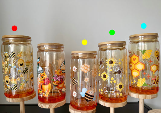 Honey drip tumblers