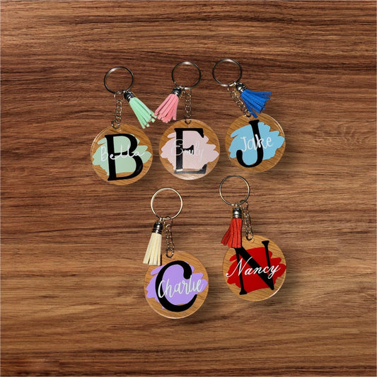 Personalised Named Keyring